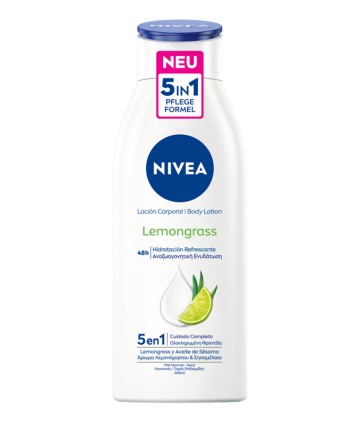 Nivea Body Lemongrass Lotion, 400ml
