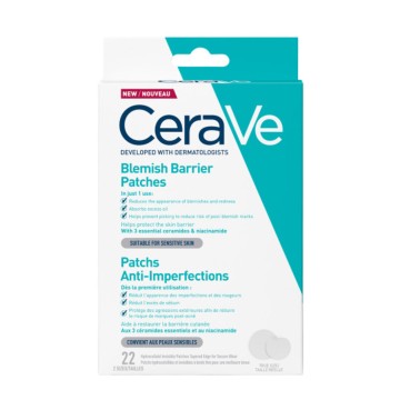 CeraVe Blemish Barrier Patches, Αυτοκόλλητα Επιθέματα Κατά Των Ατελ...