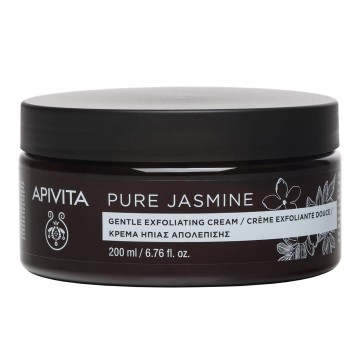 Apivita Pure Jasmine, Κρέμα Ήπιας Απολέπισης με Γιασεμί 200ml