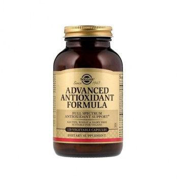 Solgar Advanced Antioxidant Formula Formula e Avancuar Mbrojtje pa radikale 120 kapsula vegjetale