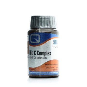 Quest Bio C Complexe Bioflavonoïdes 500mg, Vitamine C et Bioflavonoïdes 90Tabs