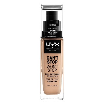 NYX Professional Makeup Cant Stop Wont Stop Тональная основа с полным покрытием 30 мл