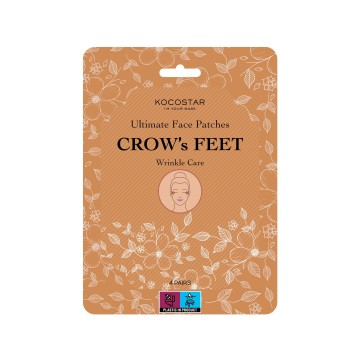 Kocostar Ultimate Face Patches Grows Feet Wrinkle Care 4 Pairs