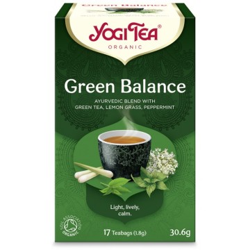 Yogi Tea Bio Green Balance 30.6 gr, 17 Sachets