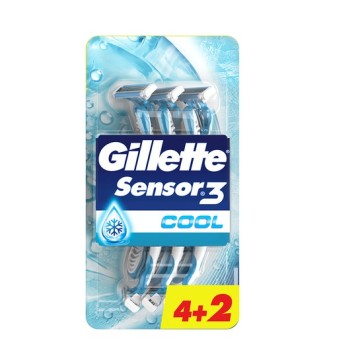 Gillette Sensor 3 Cool 4+2 ПОДАРОК