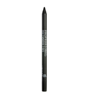 Korres Eye Pencil Volcanic Minerals Professional Shimmering Eyeliner Finition extra brillante, Noir