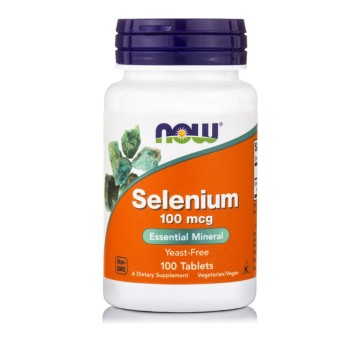 Now Foods Selenium 100mcg Σελήνιο 100Tabs