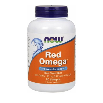 Now Foods Red Omega 90 كبسولة هلامية