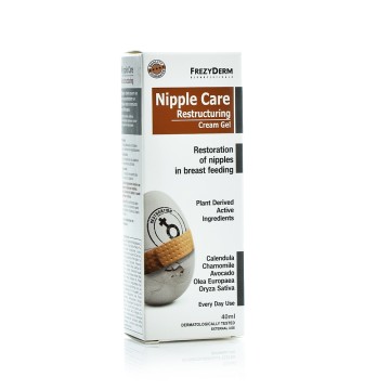 Frezyderm Nipple Care Restructuring Cream-Gel, Αποκατάστηση των Θηλών από τον Θηλασμό  40ml