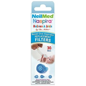 NeilMed Naspira Babies & Kids Запасные части для назальных блокаторов для младенцев и детей 30 шт.
