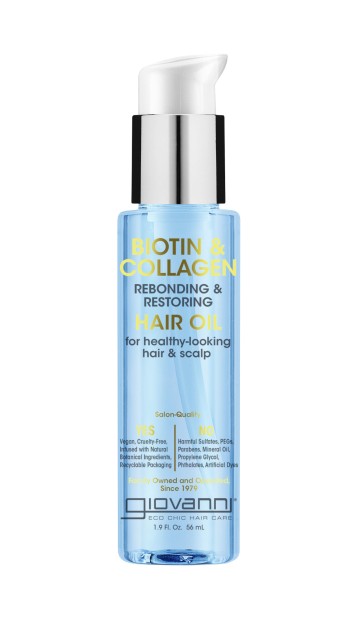 Giovanni Biotin and Collagen Hair Oil 56ml Giovanni Biotin and Collagen Hair Oil 56ml