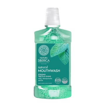 Natura Siberica Natyral Muthwash 7 Siberian Herbs Dhëmbët dhe Mishrat e Forta 520ml