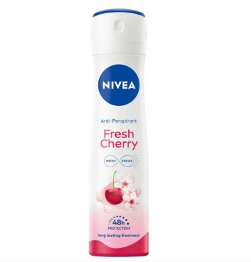 Nivea Dry Fresh Cherry Deodorant Anti-Persipirant Spray 48h 150ml