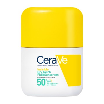 CeraVe Invisible Dry Touch Fluid Sunscreen for Normal to Oily Skin ...