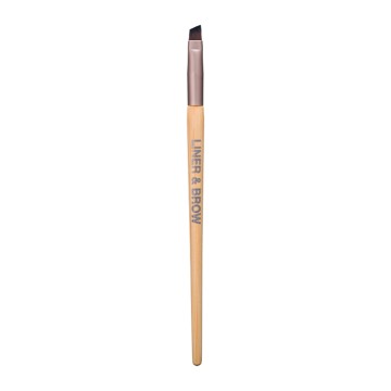 Seventeen Liner & Brow Brush Bamboo Handle, 1 τεμάχιο