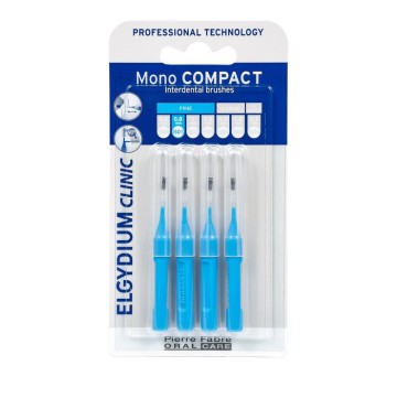 Elgydium Clinic Mono Compact Blu 0.4 Spazzolini Interdentali 4pz