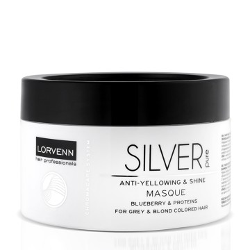 Lorvenn Silver Pure maschera anti-giallo e brillantezza 500 ml
