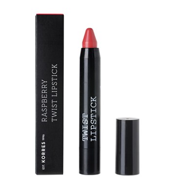 Korres Rasberry Twist Lipstick Luscious, Rich Color & Shine 2,50ml