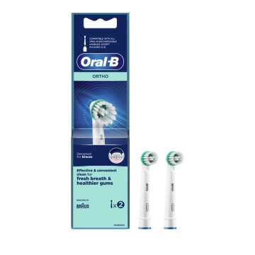 Pièces de rechange Oral B Ortho 2 pièces
