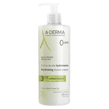 A-Derma Hydrating Shower Cream 3 in 1, 500ml A-Derma Hydrating Shower Cream 3 in 1, 500ml