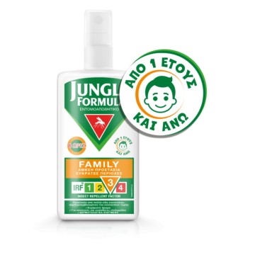 Jungle Formula Family Εντομοαπωθητικό Σπρέι, 100ml