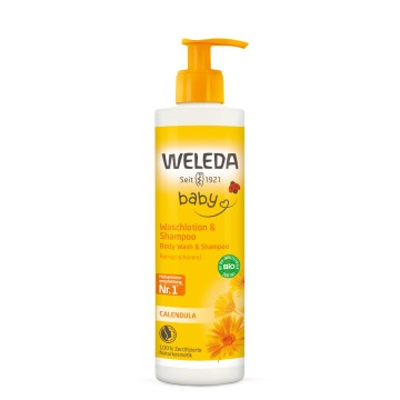Weleda Body Wash & Shampoo Calendula 400ml Weleda Body Wash & Shampoo Calendula 400ml
