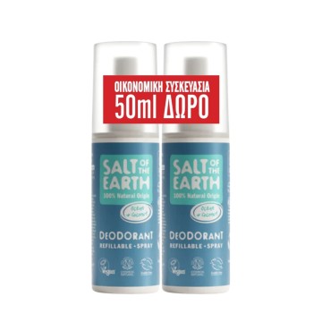 Salt of the Earth Promo Ocean & Coconut Deodorant Spray, 2x100ml