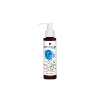 Messinian Spa Yoga Inhale-Exhale Bath & Massage Oil Eucalyptus-Pepp...