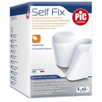 Pic Solution Self Fix Elastische selbsthaltende Bandage 8cm x 4m