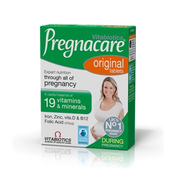 Multivitamina origjinale Vitabiotics Pregnacare për shtatzëni të qetë 30 Tabs