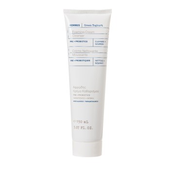 Korres Greek Yoghurt Foaming Cream Cleanser Pre-Probiotics 150ml Korres Greek Yoghurt Foaming Cream Cleanser Pre-Probiotics 150ml