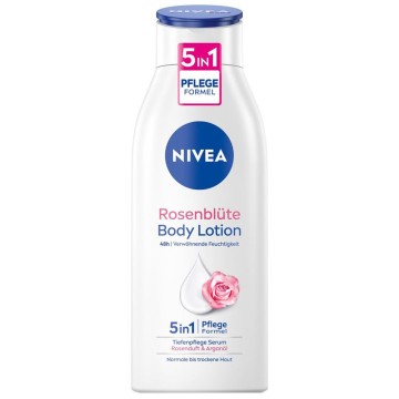 Nivea Rose Blossom Emulsion Hydratante 48h 5en1 400ml