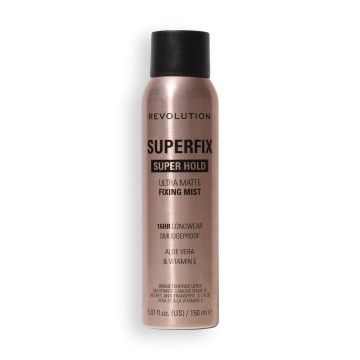 Revolution Super Fix Super Hold Ultra Matte Fixing Mist, 150ml