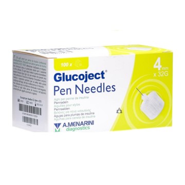Glucoject Pen Needles 32G x 4mm 100τμχ
