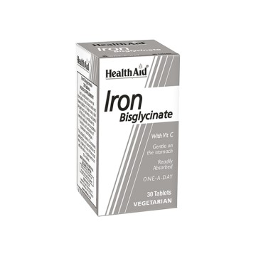 Health Aid Iron Bisglycinate 30mg 30 ταμπλέτες Health Aid Iron Bisglycinate 30mg 30 ταμπλέτες