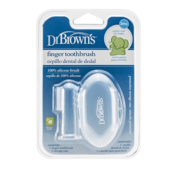 Dr. Browns Βρεφική Δακτυλική Οδοντόβουρτσα Σιλικόνης 1τμχ Dr. Browns Βρεφική Δακτυλική Οδοντόβουρτσα Σιλικόνης 1τμχ