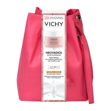 Vichy Promo Neovadiol Rose Platinum Crème 50 ml & CADEAU Capital Soleil UV-Age Quotidien SPF50+ 15 ml