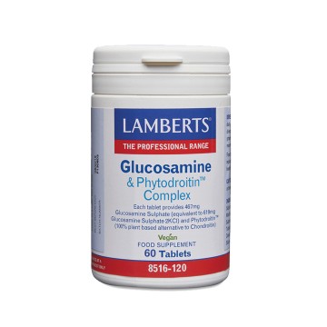Lamberts Glucosamine & Phytodroitin Complex Vegan 60 ταμπλέτες Lamberts Glucosamine & Phytodroitin Complex Vegan 60 ταμπλέτες