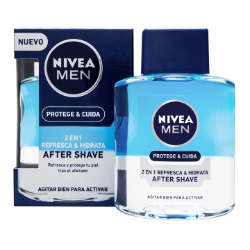 Nivea Protect & Care Aftershave 2 в 1 освежающий и защитный 100мл