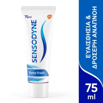 Sensodyne Extra Fresh Dentifrice pour Dents Sensibles 75 ml