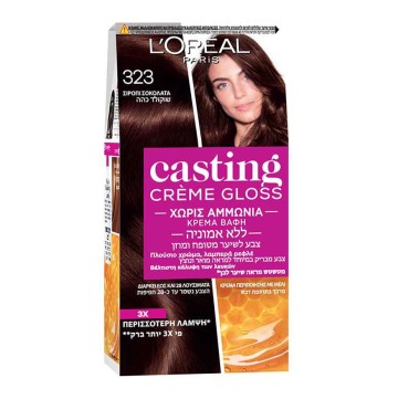 LOreal Casting Creme Gloss No 323 Σιρόπι Σοκολάτα 48ml LOreal Casting Creme Gloss No 323 Σιρόπι Σοκολάτα 48ml