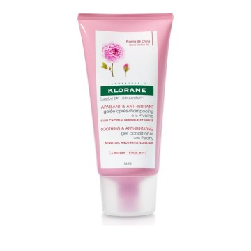 Klorane Pivoine, gel lenitivo istantaneo per capelli sensibili e irritati 150 ml