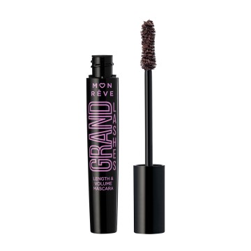 Mon Reve Grand Lashes Mascara 02 Real Brown, 12ml