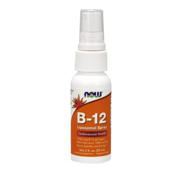 Now Foods B-12 Liposomal Spray 59ml Now Foods B-12 Liposomal Spray 59ml