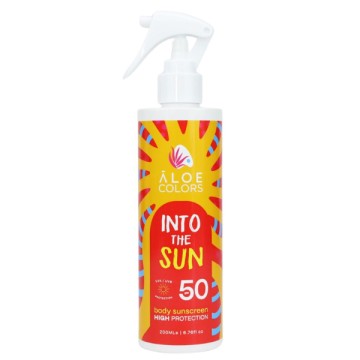Aloe Colors Into The Sun Body Sunscreen SPF50, 200ml