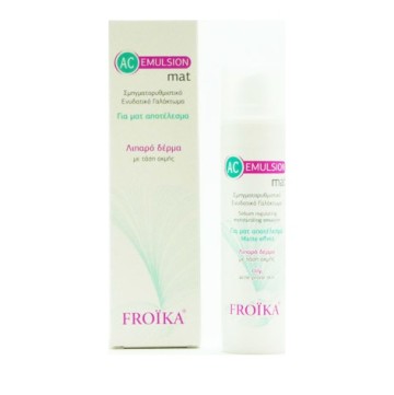 Froika AC Emulsion Mat, Σμηγματορυθμιστικό Ενυδατικό Γαλάκτωμα/Λιπαρές 40ml