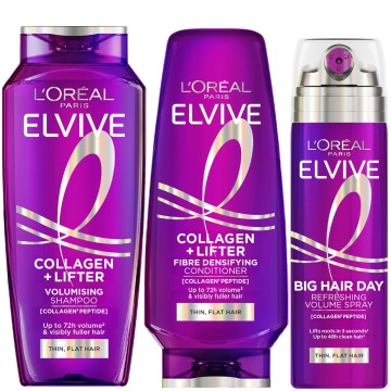 LOreal Paris Elvive Promo Collagen Lifter with Shampoo, 400ml & Con...