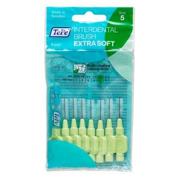 TePe Interdental Brush Extra Soft, Μεσοδόντια Βουρτσάκια Πράσινο Μέ... TePe Interdental Brush Extra Soft, Μεσοδόντια Βουρτσάκια Πράσινο Μέ...