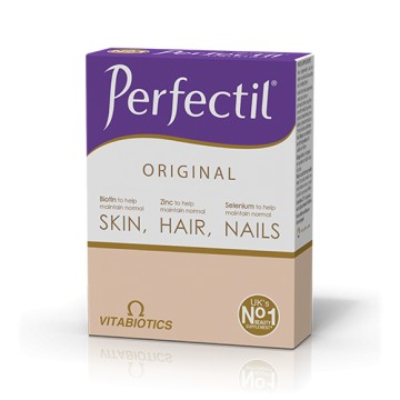 Vitabiotics Perfectil Original тройного действия, комплексная формула для волос, ногтей и кожи, 30 таб.