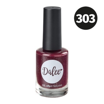 Medisei Dalee Gel Effect Nail Polish Sangria Red No.303, Βερνίκι Νυ...